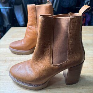 Tory Burch Women's Leather Heeled Boots